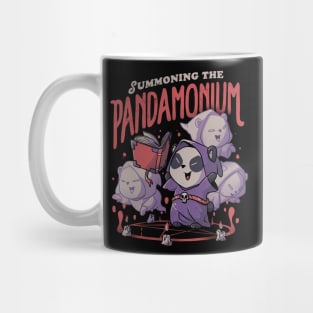 Summoning the Pandamonium - Cute Funny Evil Creepy Panda Gift Mug